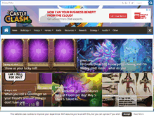 Tablet Screenshot of castleclashguides.com